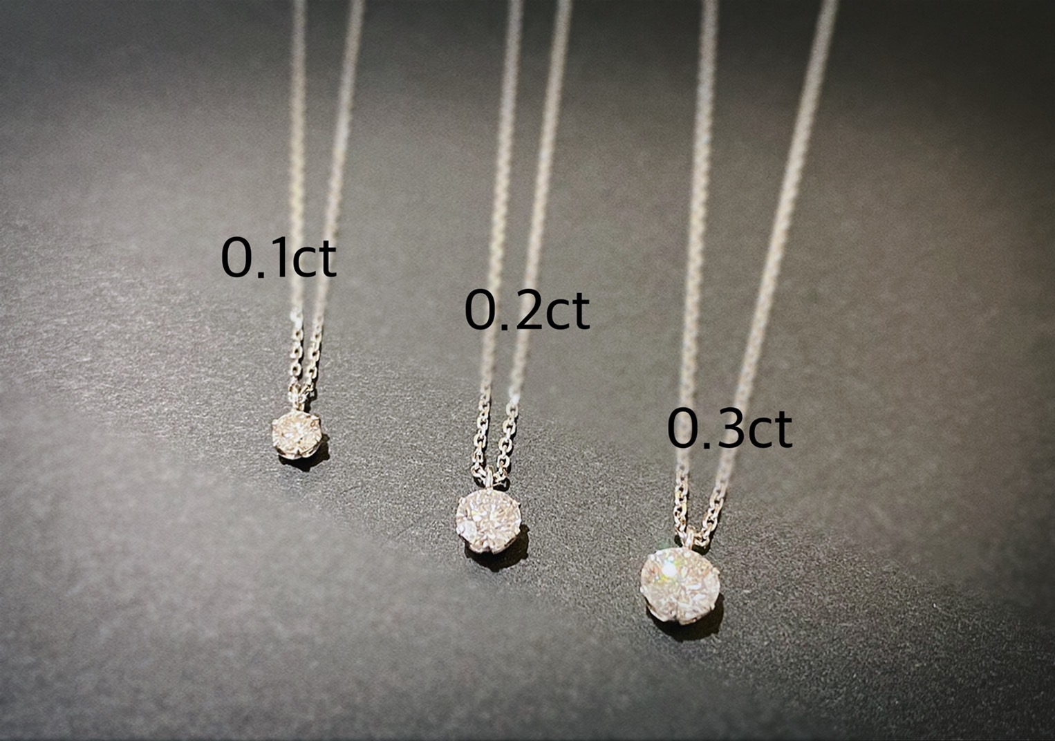 PT 悲しい 喜平チェーンダイヤモンドネックレス ダイヤ0.10カラット 