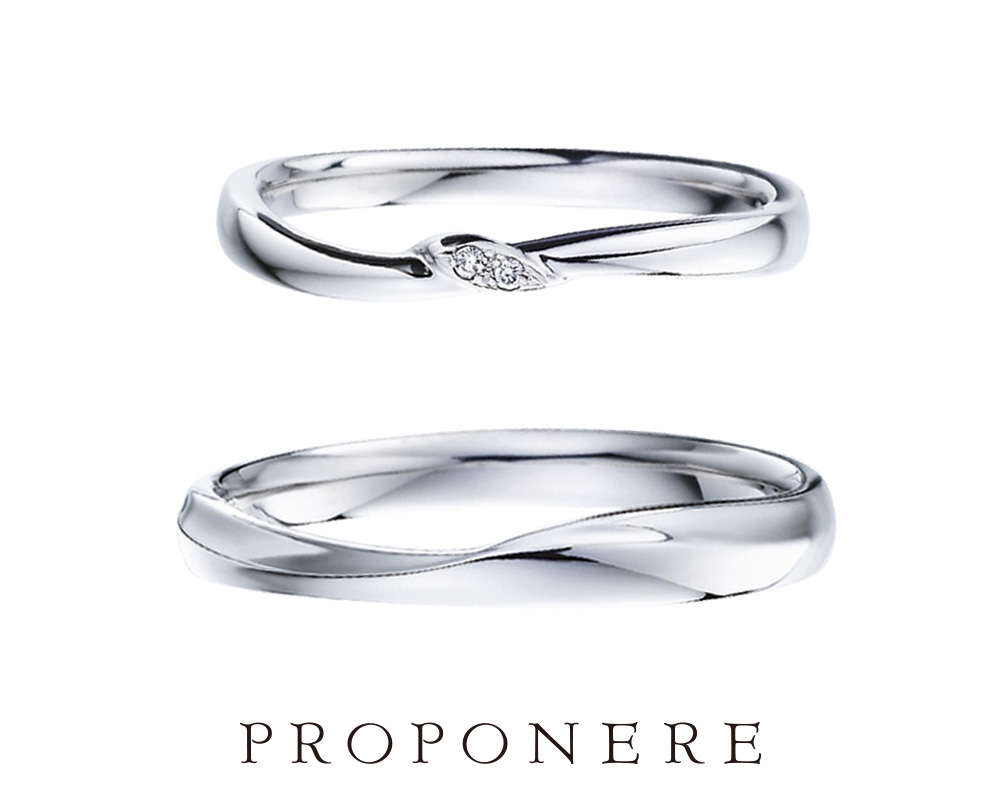プロポネール結婚指輪