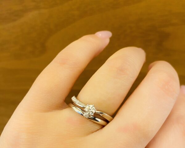 ロイヤルアッシャーダイヤモンド新作マリッジリング登場!