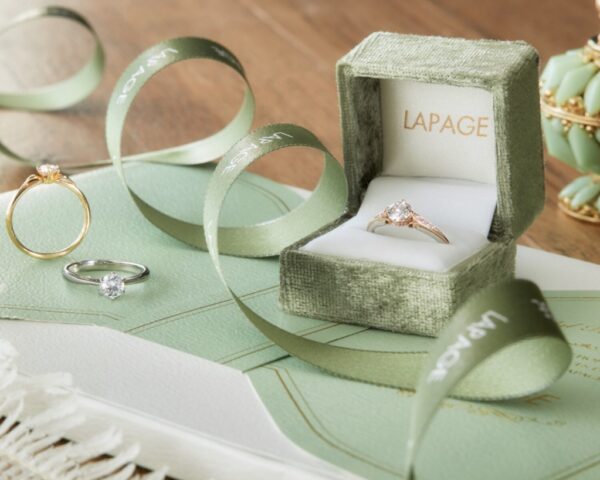 上品な幅太結婚指輪✨